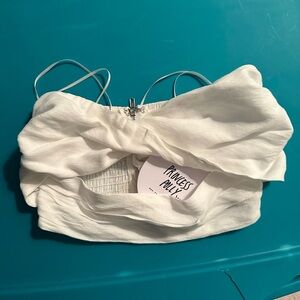 Princess Polly Cream Camisole Top